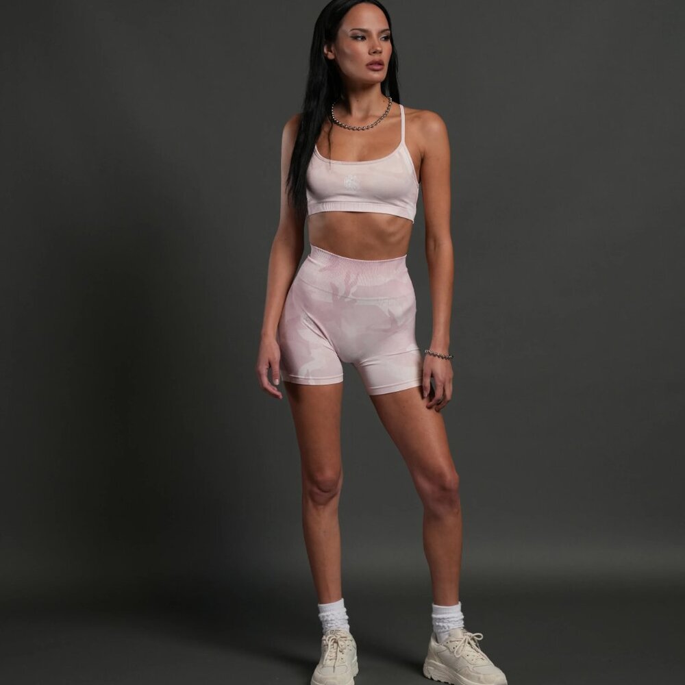 NWT Wolf Head "Layla" Soft Seamless SET in Blush Vintage Woodland Camo